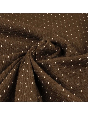 Toile polyacrylique chocolat