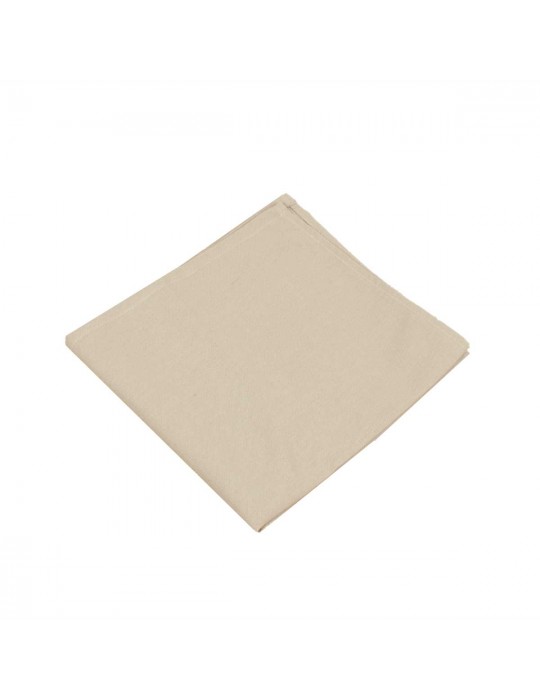 Serviette de table 44 x 44 cm taupe