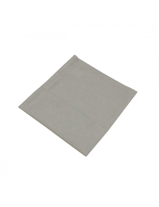 Serviette de table 44 x 44 cm gris foncé