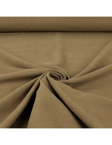 Toile polyester uni beige