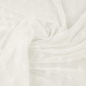 Tissu résille étoiles blanc Tissu résille étoiles blanc