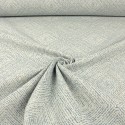Tissu jacquard chevrons ciel