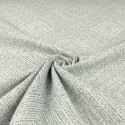 Tissu jacquard chevrons ciel