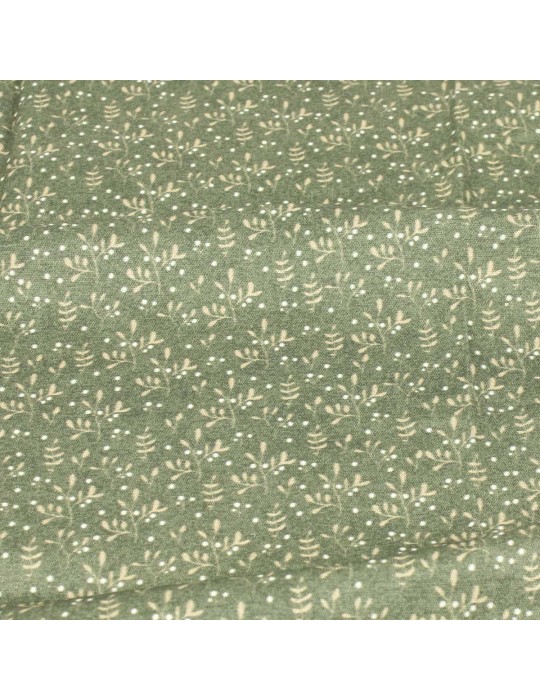 Coupon patchwork coton végétal 45 x 48 cm
