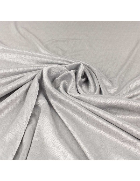 Tissu jersey argent