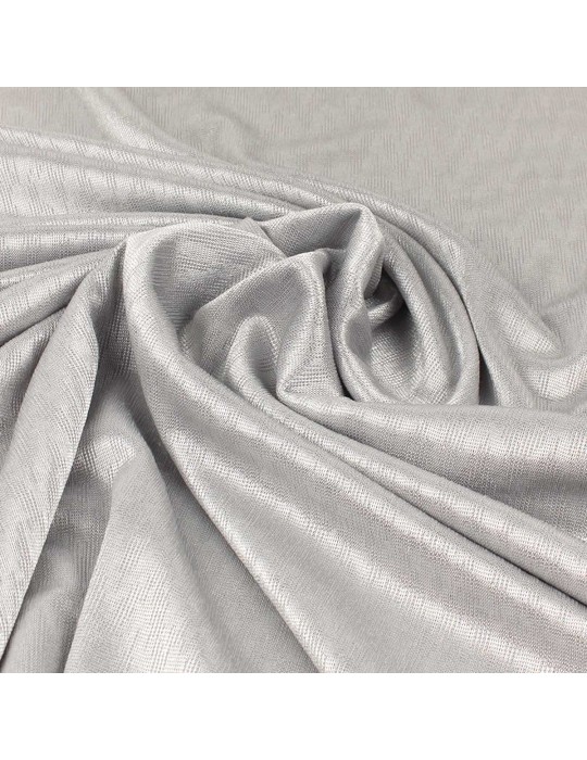 Tissu jersey argent