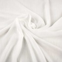 Tissu polyester argenté blanc Tissu polyester argenté blanc
