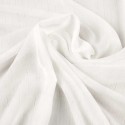 Tissu polyester argenté blanc Tissu polyester argenté blanc
