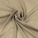 Tissu polyester argenté taupe