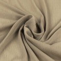 Tissu polyester argenté taupe