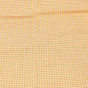 Coupon coton quadrillage jaune/rouge 50 x 140 cm