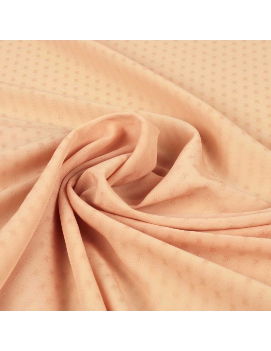 Tissu polyester rose poudre
