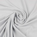 Tissu crêpe uni gris clair Tissu crêpe uni gris clair