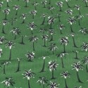 Coupon patchwork palmiers vert 45 x 50 cm Coupon patchwork palmiers vert 45 x 50 cm