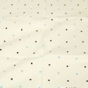 Coupon patchwork géométrique blanc 45 x 50 cm