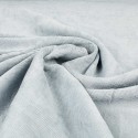 Tissu viscose/nylon plissé gris bleuté