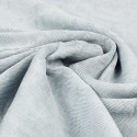Tissu viscose/nylon plissé gris bleuté