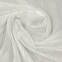 Tissu polyester argenté/blanc Tissu polyester argenté/blanc
