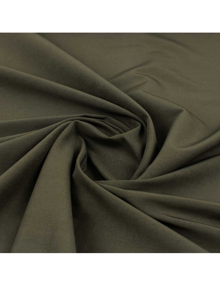 Tissu bengaline uni vert army