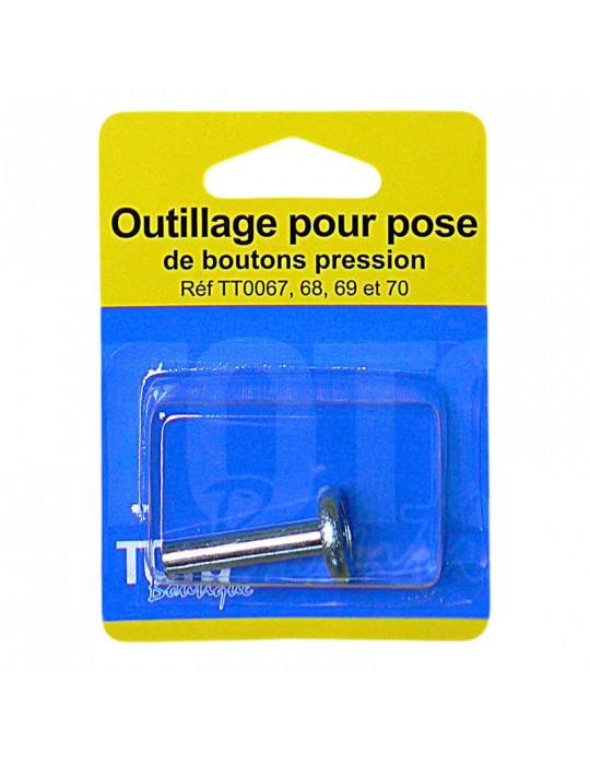 Outil de pose boutons pression