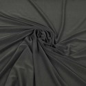 Tissu jersey fin uni noir