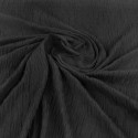 Toile d'habillement aspect gaufré noir Toile d'habillement aspect gaufré noir