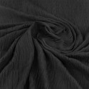 Toile d'habillement aspect gaufré noir Toile d'habillement aspect gaufré noir