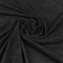 Tissu jersey uni noir