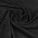 Tissu jersey uni noir
