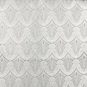 Voilage modulable vagues blanc 60 cm Voilage modulable vagues blanc 60 cm