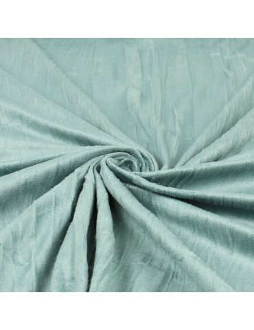 Tissu suédine polyester bleu