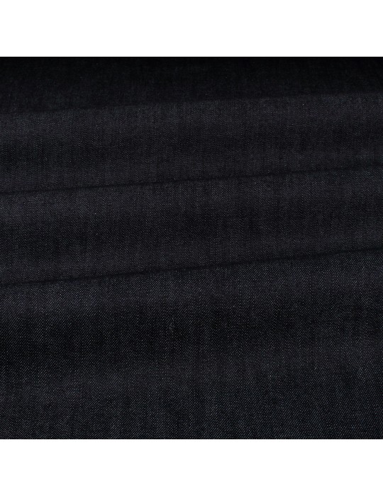 Coupon jean coton/élasthanne 150 x 150 cm bleu