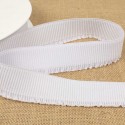 Elastique bord-côte blanc 40 mm