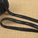 Elastique enduction silicone noir 12 mm