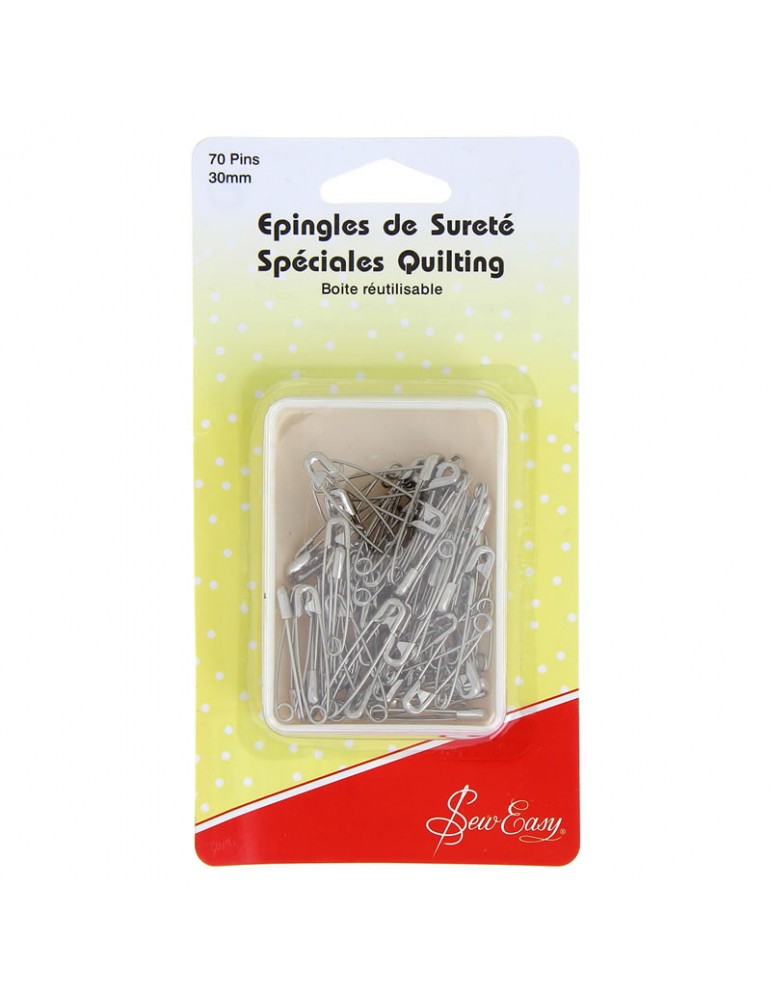 Épingles de Sûreté 30 mm x70