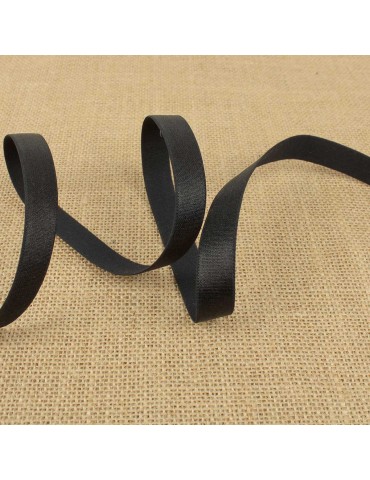 Elastique lingerie noir 15 mm