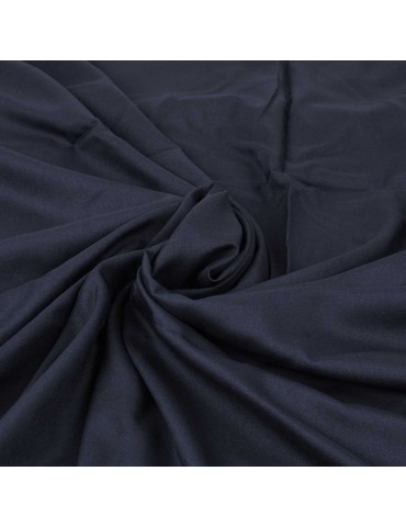 Coupon viscose uni bleu marine 150 x 145 cm