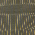 Tissu aspect laine rayure gris