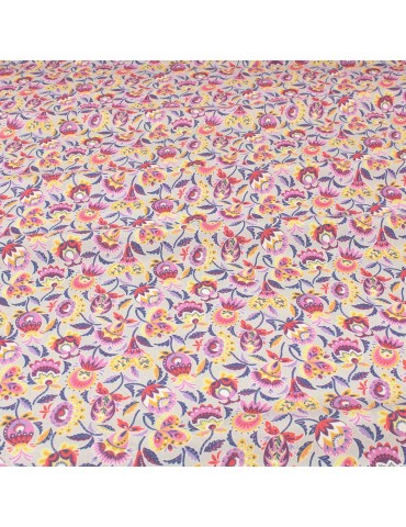 Tissu viscose végétal violet