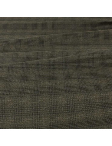 Coupon habillement carreaux vert 300 x 140 cm