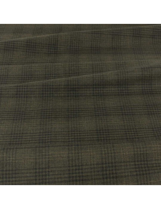 Coupon habillement carreaux vert 300 x 140 cm