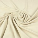 Tissu crêpe uni beige