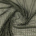 Coupon dentelle ovale vert 300 x 140 cm Coupon dentelle ovale vert 300 x 140 cm