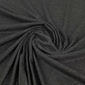 Coupon jersey noir pailleté  300 x 150 cm
