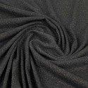 Coupon jersey noir pailleté  300 x 150 cm