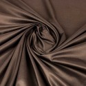 Tissu sergé de viscose marron