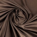 Tissu sergé de viscose marron