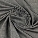 Tissu bengaline uni gris