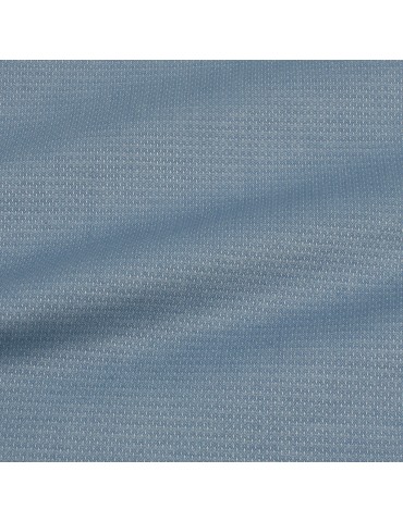 Coupon coton mini chevrons bleu 50 x 150 cm