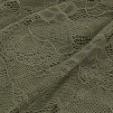 Coupon dentelle floral tilleul 300 x 150 cm Coupon dentelle floral tilleul 300 x 150 cm
